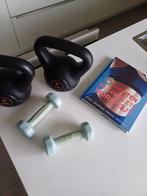 Kettlebells et haltères, Sports & Fitness, Équipement de fitness, Comme neuf, Enlèvement