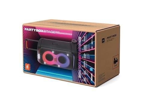 Nieuwe JBL PartyBox STAGE 320, Audio, Tv en Foto, Luidsprekerboxen, Zo goed als nieuw, JBL, Ophalen