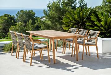 Jati-Kebon Ritz Teak Diningset beschikbaar voor biedingen