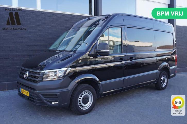 Volkswagen Crafter 2.0 TDI 140PK Automaat L4H3 EURO 6 - Airc, Auto's, Bestelwagens en Lichte vracht, Bedrijf, ABS, Airconditioning