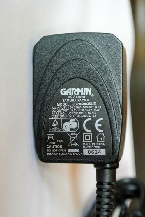 Garmin USB-mini Oplader Power Supply 5V Volt 0,35 A 1,75 W, Sport en Fitness, Loopsport en Atletiek, Nieuw, Ophalen of Verzenden