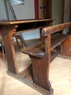 2-zits schoolbank, Antiek en Kunst, Ophalen