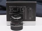 Voigtlander Nokton 35mm F1.5 VM Type 1 Comme neuf!, Enlèvement ou Envoi, Comme neuf, Lentille standard
