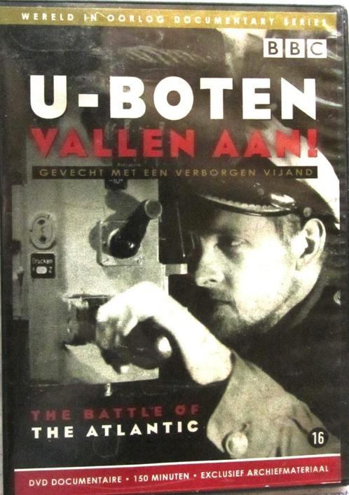 DVD OORLOG- U-BOTEN VALLEN AAN, Cd's en Dvd's, Dvd's | Actie, Zo goed als nieuw, Oorlog, Alle leeftijden, Ophalen of Verzenden