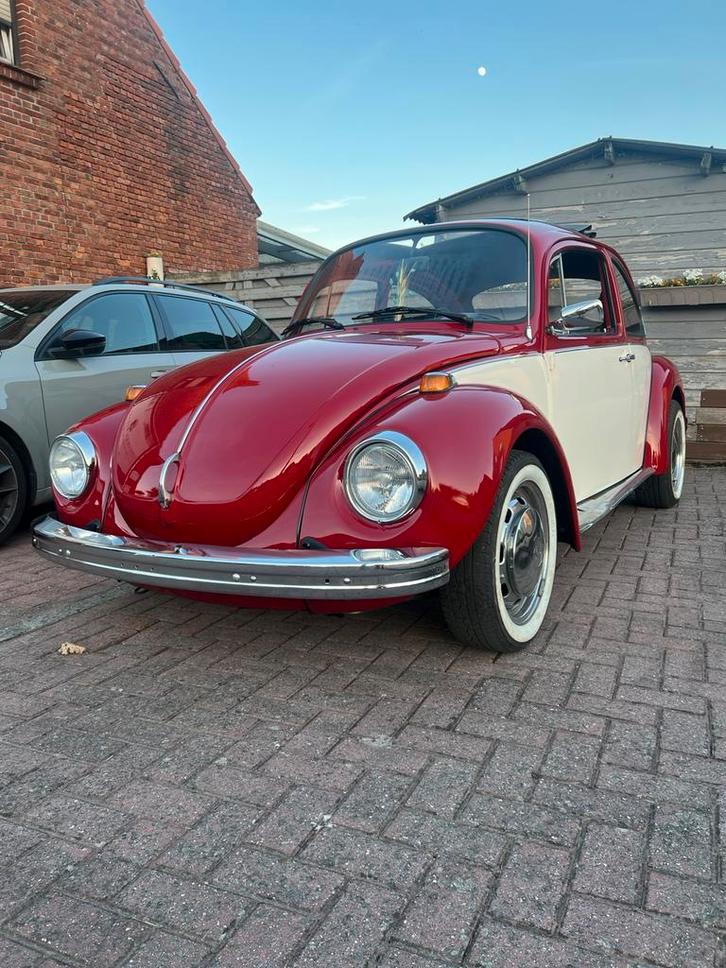 Volkswagen kever 1303s, Auto's, Oldtimers, Particulier, Volkswagen, Benzine, Stadsauto, 2 deurs, Handgeschakeld, Rood, Achterwielaandrijving