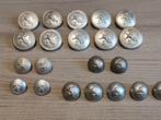 Lot Oude Uniformknopen F. Van Malderen en Van Hoorickx, Verzamelen, Ophalen of Verzenden