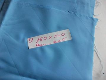 Lotje stoffen : voering rood blauw wit - 8 stuks, Hobby en Vrije tijd, Ophalen of Verzenden, Zo goed als nieuw, Blauw, Polyester