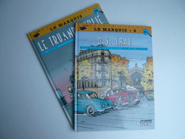LE MARQUIS tomes 1 et 2 (EO ttbe) avec dédicace, Livres, BD, Utilisé, Série complète ou Série, Enlèvement ou Envoi