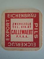 Oud bierviltje brouwerij Callewaert Zwevezele, Verzamelen, Biermerken, Ophalen of Verzenden, Zo goed als nieuw