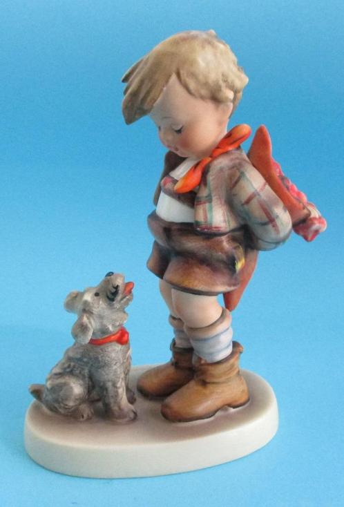 M I Hummel: 317 -TMK- 4 -NOT FOR YOU-14 cm. -1955- Vintage, Verzamelen, Beelden en Beeldjes, Zo goed als nieuw, Hummel, Verzenden