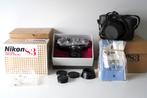 Télémètre NIKON S3 2000 Limited edition avec objectives, Ophalen of Verzenden, Zo goed als nieuw, Nikon