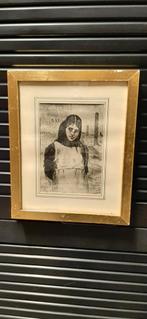 FELICIEN ROPS "La Grève", Antiek en Kunst, Ophalen