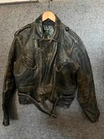 Retro leder moterjack, Enlèvement, Seconde main, Hommes, Manteau | cuir