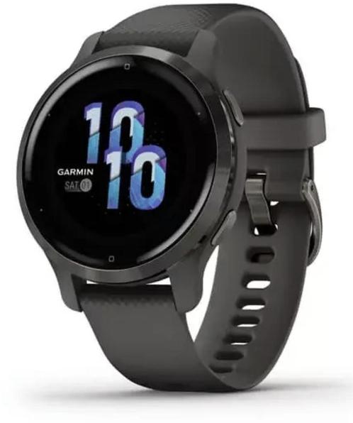 Garmin Venu 2S smartwatch zwart, Handtassen en Accessoires, Sporthorloges, Nieuw, Zwart, Afstand, Calorieverbanding, Conditie