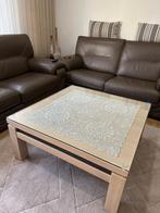 Ensemble de 3 meubles en bois clair – excellent état, Maison & Meubles, Tables | Tables de salon, Enlèvement, Chêne