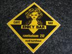 Sticker Enky Bar Cafe Oud-Turnhout 10 x 10 cm, Enlèvement ou Envoi, Neuf, Autres types