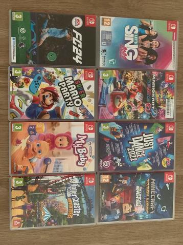 Nintendo switch games beschikbaar voor biedingen