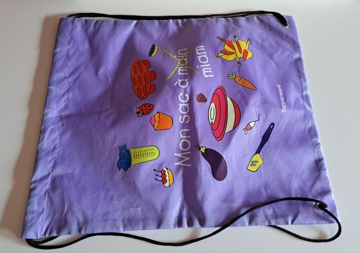 Tupperware™ « Tasje “Miam’s », Handtassen en Accessoires, Tassen | Rugtassen, Zo goed als nieuw, Overige merken, 25 tot 40 cm