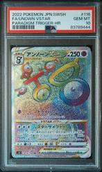 Unown VSTAR PSA 10 - 116/098 - Japanese Paradigm Trigger, Hobby en Vrije tijd, Verzamelkaartspellen | Pokémon, Verzenden, Zo goed als nieuw