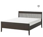 IKEA Idanas bed van 180x200 cm, Ophalen, Bruin, Zo goed als nieuw, 180 cm