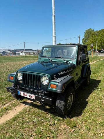 Jeep Wrangler TJ, Lichte vracht, Autos, Achat, 2500 cm³, Cabriolet, Boîte manuelle