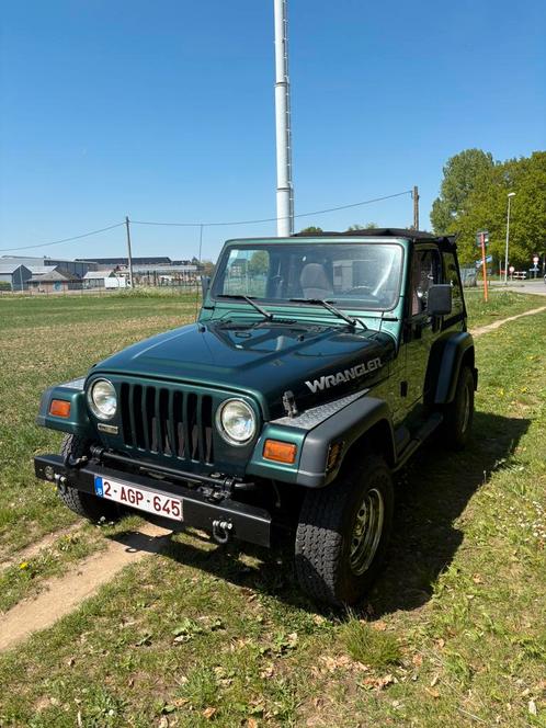 Jeep Wrangler TJ, Lichte vracht, Auto's, Jeep, Particulier, Wrangler, 4x4, Open dak, Benzine, Cabriolet, 3 deurs, Handgeschakeld