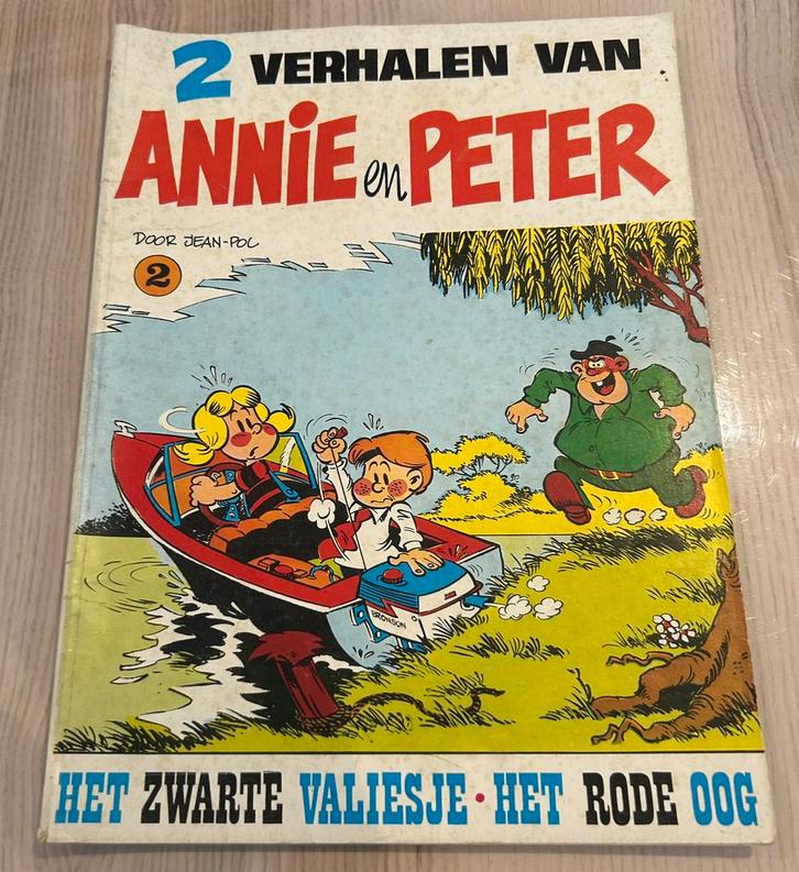 Strip 2 verhalen van Annie en Peter, Boeken, Stripverhalen, Ophalen of Verzenden