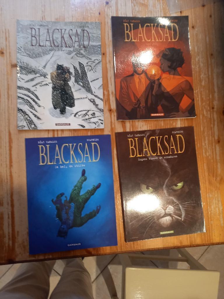 Blacksad -  1e druk . Nrs 1 t/m 4, Meerdere stripboeken, Ophalen of Verzenden, Zo goed als nieuw