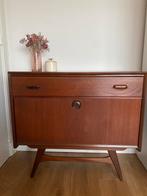 Vintage teakhouten dressoir ‘60, Ophalen, Vintage jaren 60, Gebruikt, Teakhout