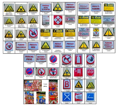 Panneau signalisation signalétique sécurité information, Divers, Divers Autre, Neuf, Enlèvement ou Envoi