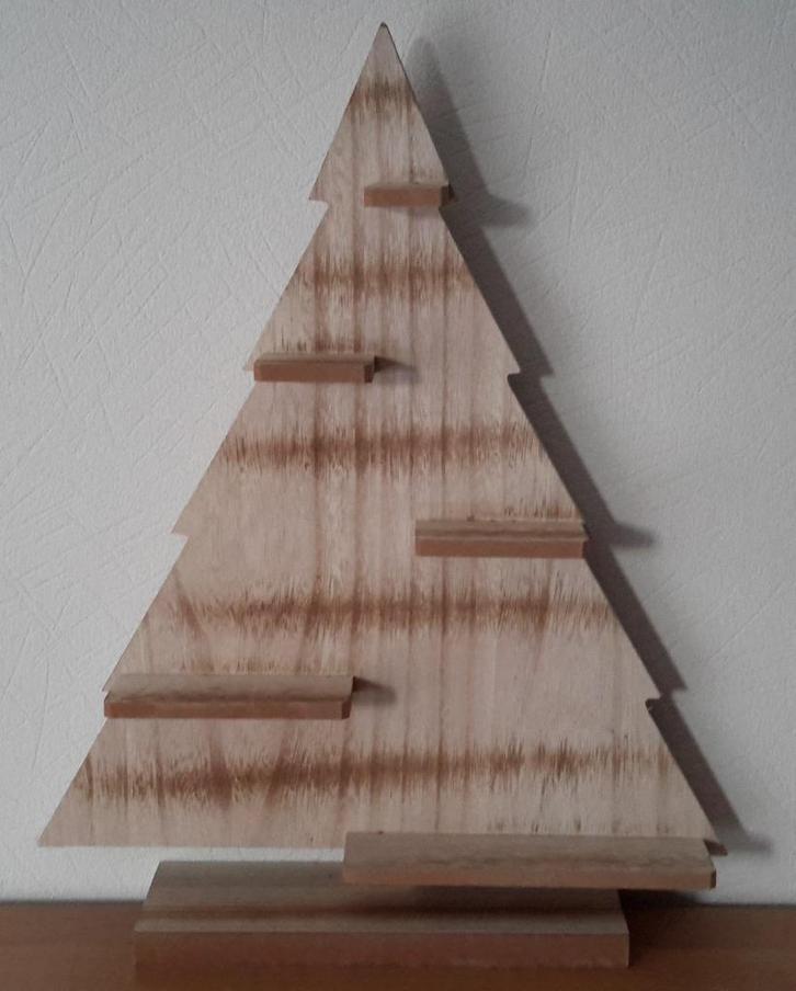 Lot / partij houten etagère kerstbomen ( NIEUW ), Diversen, Kerst, Nieuw, Ophalen of Verzenden