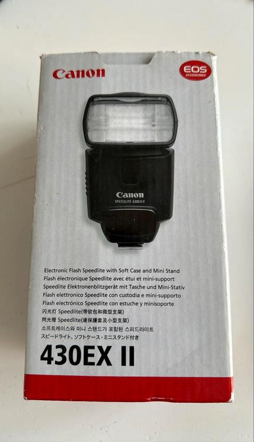 Canon Speedlite 430EX II, Audio, Tv en Foto, Foto | Flitsers, Zo goed als nieuw, Canon