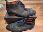 Floris van Bommel - Blue snake - US 12, Kleding | Heren, Schoenen, Overige kleuren, Floris van Bommel, Ophalen of Verzenden, Gedragen