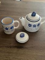 theepot en koffiemok zeethema, Huis en Inrichting, Keuken | Servies, Ophalen, Zo goed als nieuw, Porselein