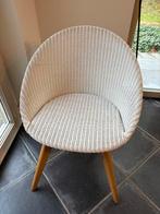 4 Vincent Sheppard stoelen, Huis en Inrichting, Stoelen, Ophalen, Riet of Rotan, Gebruikt, Wit