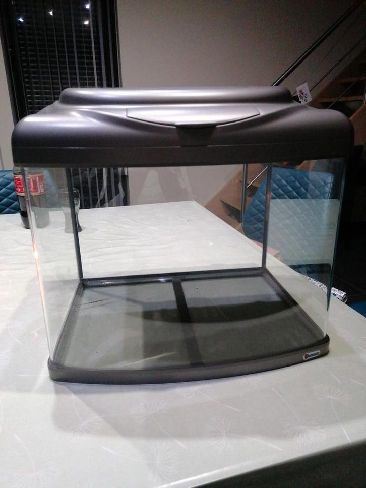 Aquarium 60liter, zonder lamp.  En wat restjes, Dieren en Toebehoren, Vissen | Aquaria en Toebehoren, Gebruikt, Leeg aquarium