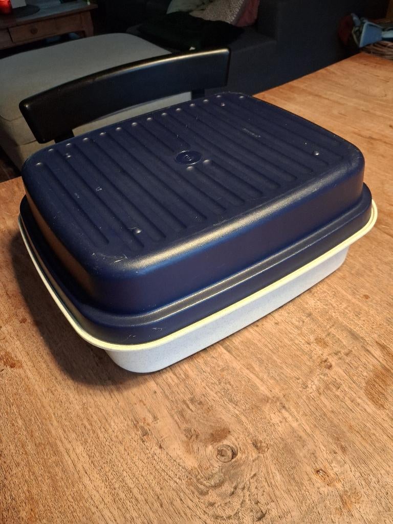 Tupperware broodtrommel doos, Ophalen, Gebruikt, Crème, Overige typen