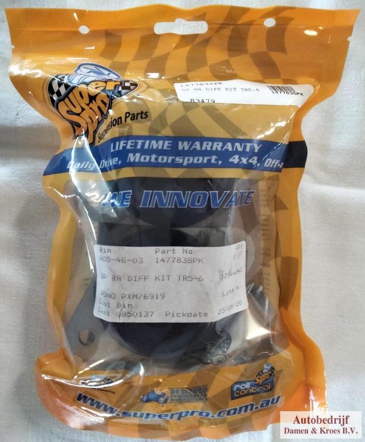 Mounting Set, differential, rear, polyurethane 147783SPK, Auto-onderdelen, Transmissie en Toebehoren, Overige automerken, Nieuw