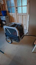 Fietskar voor hond, Ophalen