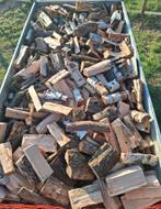 1 stere losgestort brandhout haardhout naald loof, Tuin en Terras, Minder dan 3 m³, Ophalen, Overige houtsoorten, Blokken