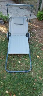 TUINZETELS TE KOOP, Ophalen, Zo goed als nieuw, Metaal, Verstelbaar