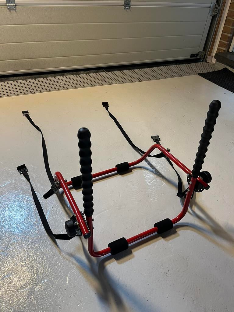 Fietsendrager Mottez voor 2 fietsen, Fietsen en Brommers, Fietsaccessoires | Fietsenrekken, Ophalen, Zo goed als nieuw