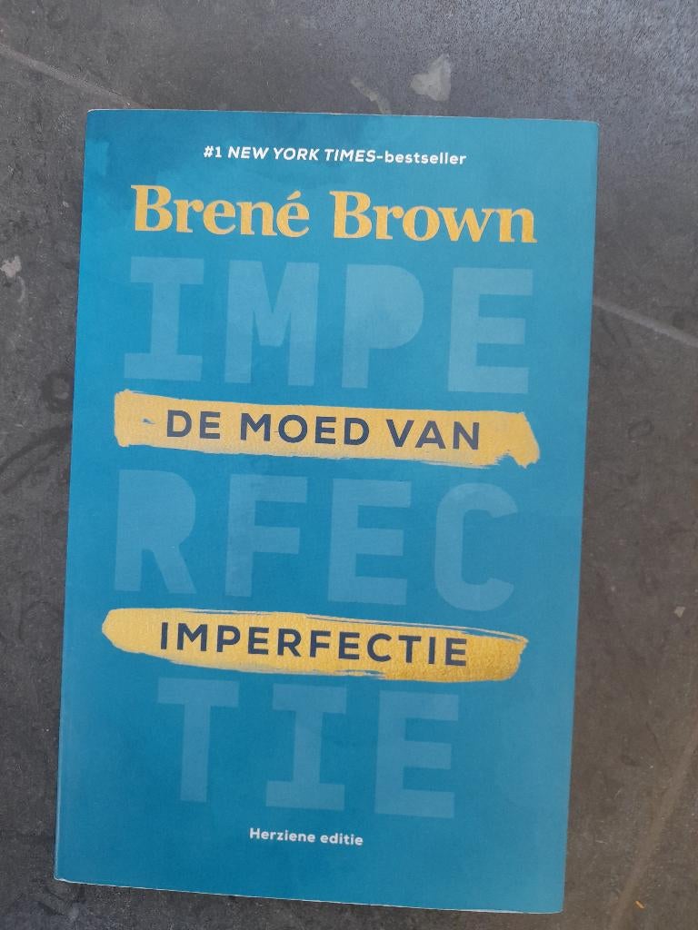 Boek 'de moed van imperfectie', Livres, Philosophie, Enlèvement, Comme neuf, Autres sujets/thèmes, Brené Brown