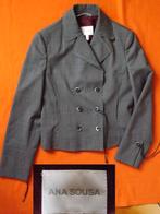 Veste blaser ANA SOUSA gris foncé taille 36, Vêtements | Femmes, Vestes | Été, Enlèvement ou Envoi, Neuf, Taille 36 (S), Gris