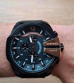 Diesel mega chief zeer goede staat incl. Nieuwe batterij., Handtassen en Accessoires, Horloges | Heren, Ophalen