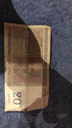 20 oude belgische frank, Postzegels en Munten, Bankbiljetten | Nederland, Ophalen