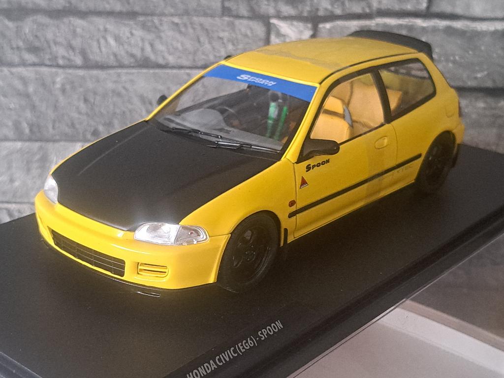 HONDA CIVIC EG6 SPOON 1/18ème, Enlèvement ou Envoi, Solido, Voiture, Solido