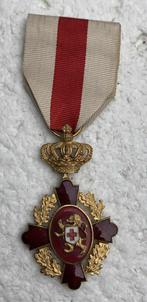 Medaille, Rode Kruis, 1e model Orde Solidariteit, 1eKlas Gd, Verzamelen, Ophalen of Verzenden, Overige soorten, Lintje, Medaille of Wings