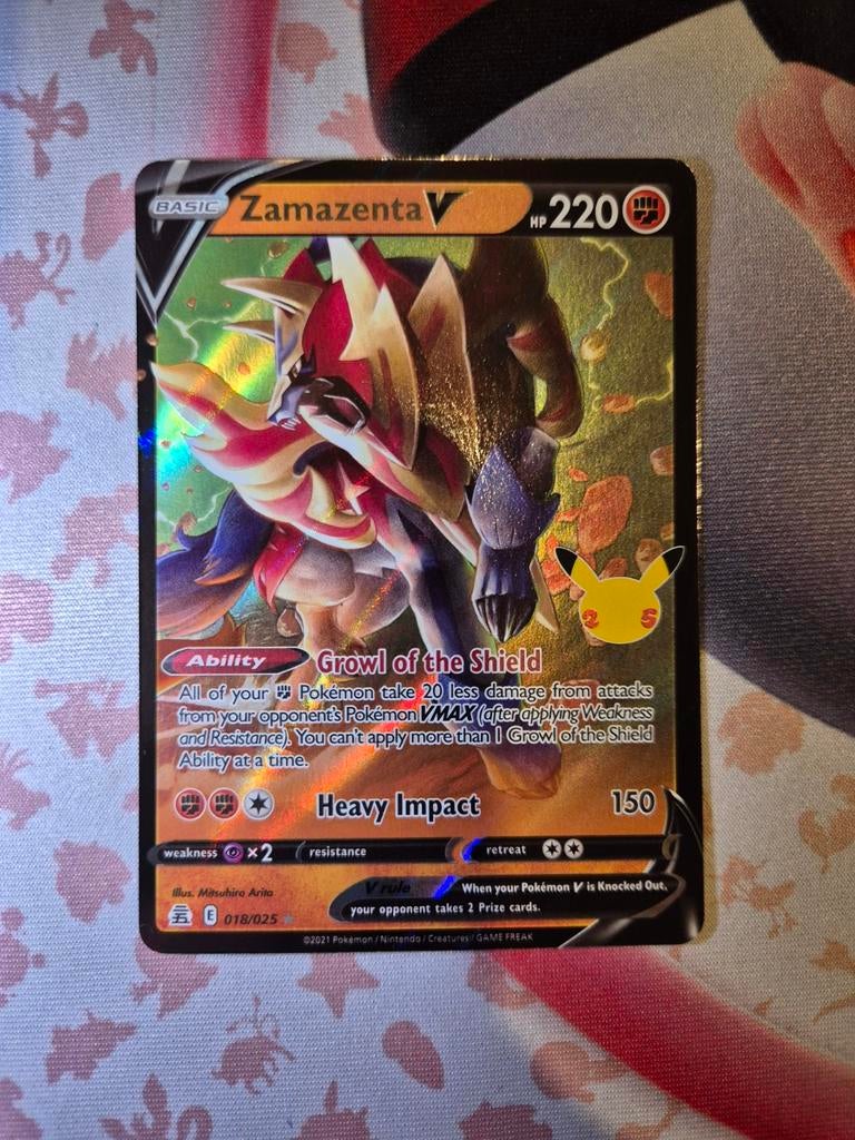 Zamazenta v celebrations, Enlèvement ou Envoi, Neuf