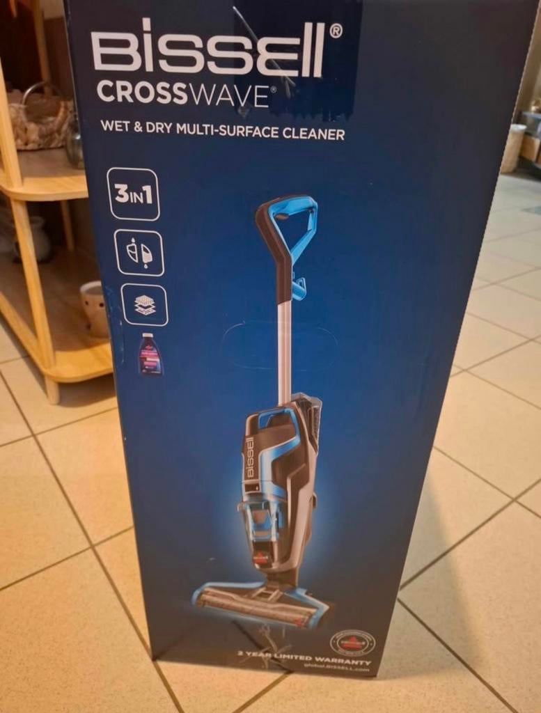 Aspirateur BISSELL Crosswave 3 en 1 neuf, Enlèvement, Aspirateur
